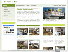 Tablet Screenshot of outlet.arredamentidiotti.it